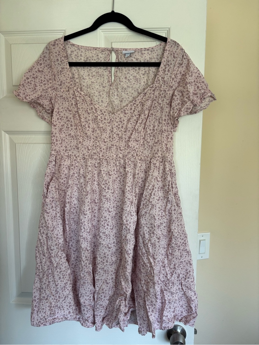 torrid Light Pink Floral Midi Dress